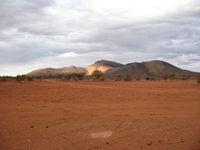 Mt Gould, in the evening light
